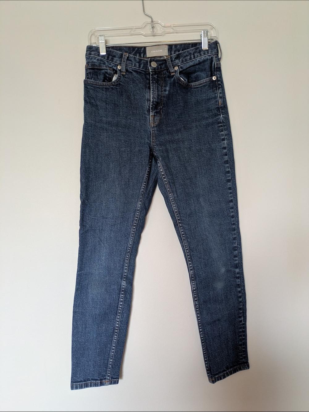 Everlane Dark Blue High-Rise Women's Jeans